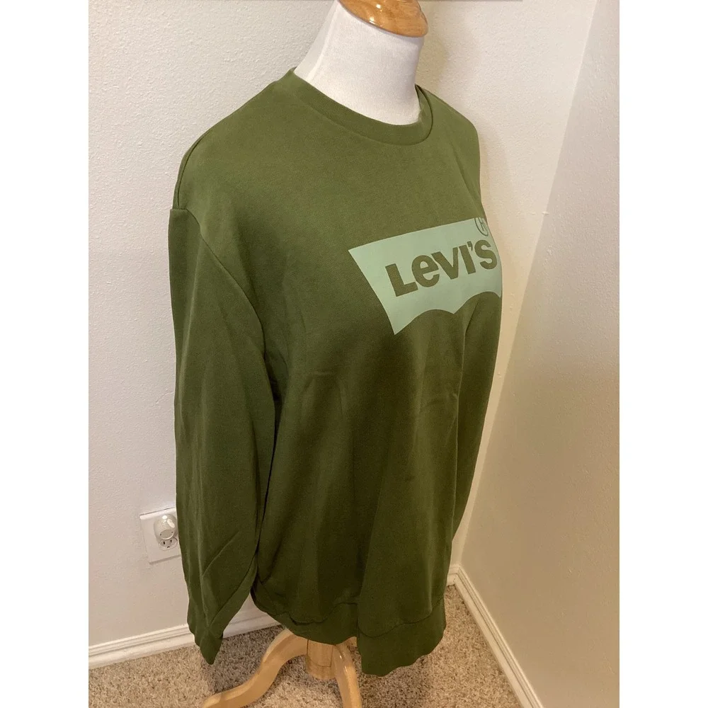Levi's Mens Green‎ Standard Logo Sweatshirt XXLarge